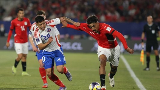 Chile perdió con Egipto por 2-1 pero clasificó a octavos de final del Mundial Sub 20