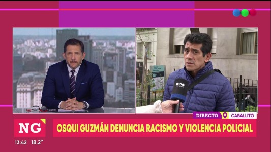 El actor Osqui Guzmán denunció que sufrió racismo y violencia policial