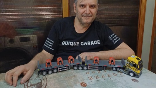 La historia de Quique y sus camiones en miniatura