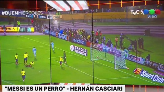 Hernán Casciari: "Messi es un perro"