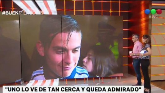 Dybala: "Uno siempre queda admirado"