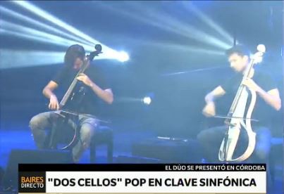 "Dos cellos" pop en clave sinfónica