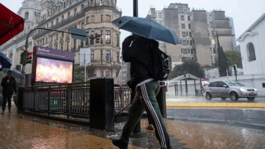 ¿Vuelve la lluvia?: hay alerta amarilla en el AMBA por el avance de un frente frío
