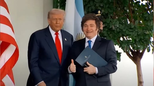 Milei recibió un fuerte apoyo de Donald Trump