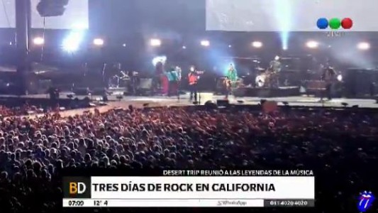 Leyendas del rock se apoderaron de California