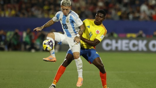 Prestianni, picante con los colombianos: “Hasta el técnico de ellos dijo que somos provocadores”