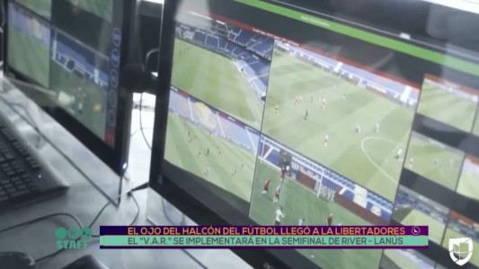 Llegó el VAR a la Copa Libertadores
