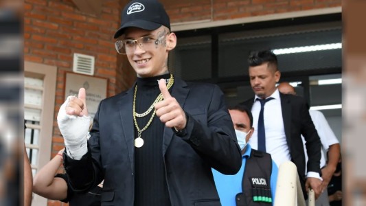 Tras un show en Roque Pérez, L-Gante condujo a alta velocidad