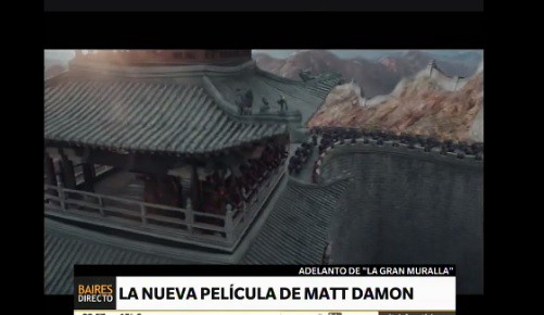 Nuevo adelanto de "La Gran Muralla", con Matt Damon