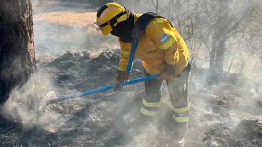 Incendio en Traslasierra: se espera un jueves complicado por vientos y calor