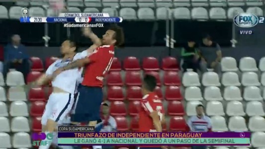 Triunfazo de Independiente en Paraguay