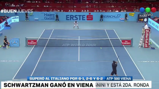 Victoria de Schwartzman en el ATP de Viena