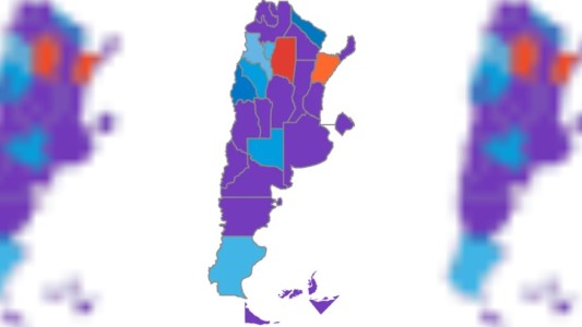 El mapa se pintó de violeta: uno por uno, los ganadores en las provincias