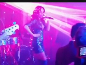 Natalia Oreiro cantó para empresarios
