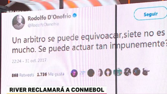 River prepara una presentación en la Conmebol