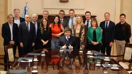 Javier Milei se reunió con el nuevo gabinete en Casa Rosada