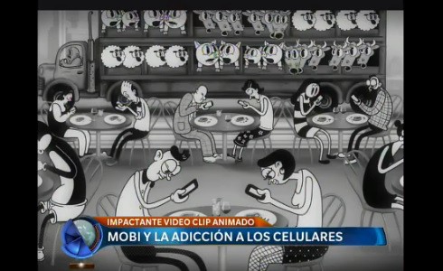 Mobi y la adicción a los celulares