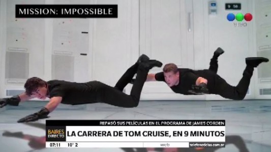 Tom Cruise recreó las escenas de sus películas más famosas en 9 minutos