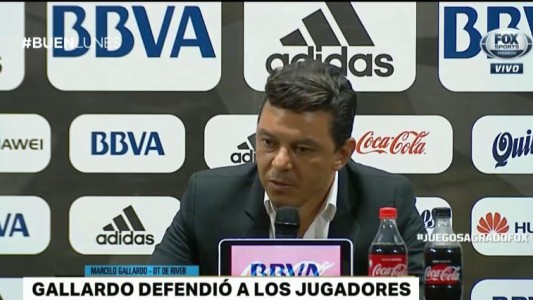 Gallardo: "Perdimos la Copa porque la jugamos"