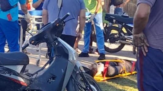 Murió una mujer tras el choque entre dos motos en La Plata