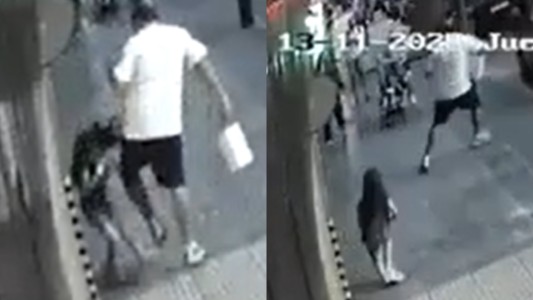 Un hombre le pegó una patada a una nena de seis años en Palermo