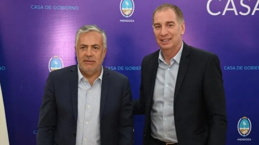 Santilli visitó a Cornejo, quien respaldó las reformas clave que busca Milei