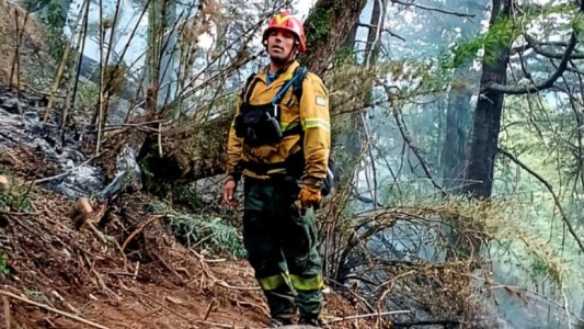 Ya se quemaron casi cien hectáreas un por incendio forestal en Epuyén