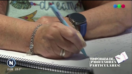 Profesores Particulares: terminan las clases y ellos entran en acción