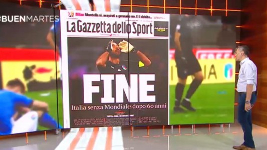 La prensa italiana carga contra su selección