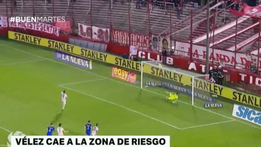 Huracán le ganó a Vélez, que cae a la zona de riesgo