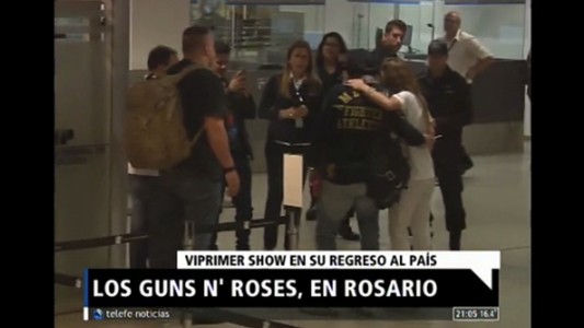 Los Guns N' Roses, en Rosario