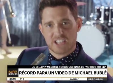 Récord para un video de Michael Bublé