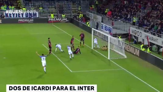 Dos de Icardi para el Inter