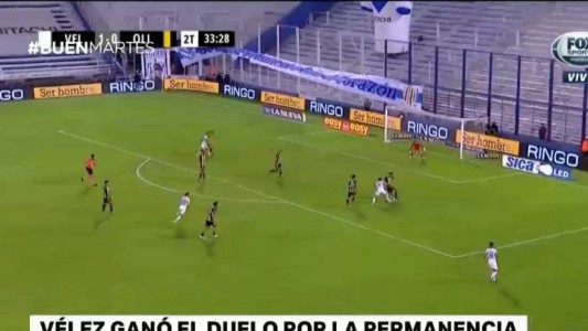 Vélez goleó a Olimpo en una final por el descenso