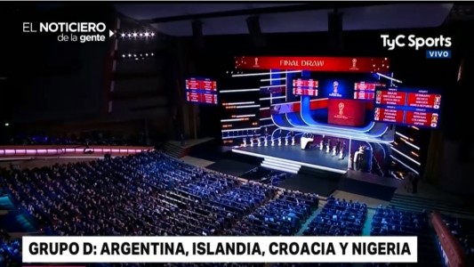 Argentina ya tiene rivales para el Mundial: Islandia, Croacia y Nigeria