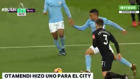 Otamendi hizo uno para el City