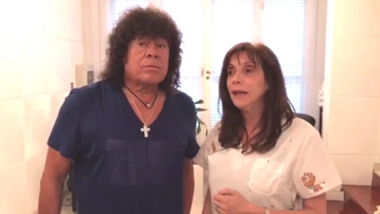 El video de "La Mona" Jiménez junto a su doctora que emocionó a los fans