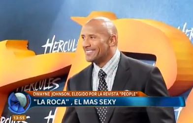 Dwayne "La Roca" Jhonson, el hombre más sexy del mundo