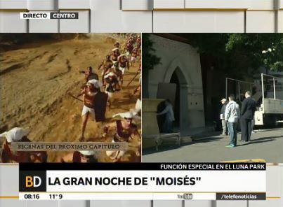 La gran noche de Moisés