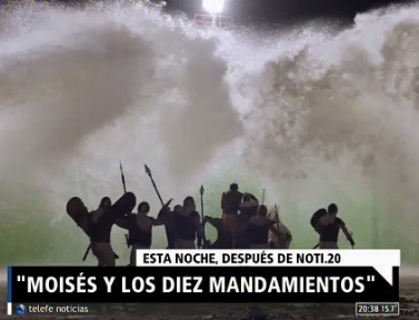 #MoisesElEspecial : cómo se hizo la famosa escena