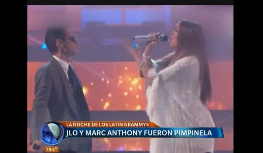 Grammy Latino: Jennifer López y Marc Anthony interpretaron un clásico de los Pimpinela