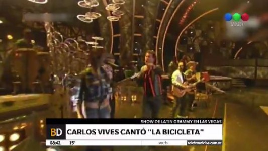 Grammy Latino: "La bicicleta", la canción del año