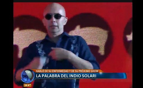 El Indio Solari habló sobre su lucha contra el Parkinson