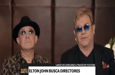 Elton John lanza concurso en busca de directores