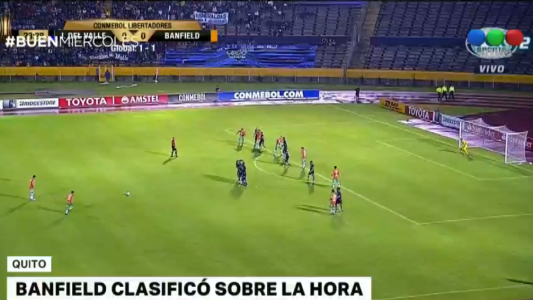 Banfield clasificó sobre la hora