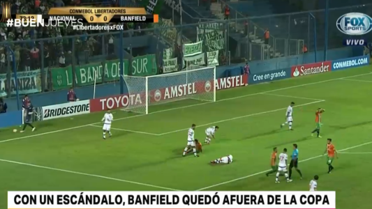 Con un escándalo, Banfield quedó afuera de la Copa