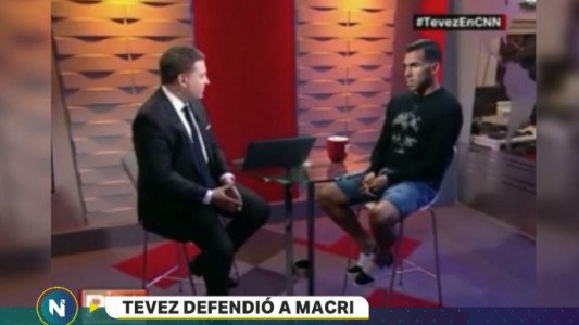 Tevez defendió a Macri: "Hay un nivel de agresividad muy grande"