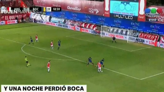 Argentinos sorprendió a Boca: lo venció 2 a 0 en La Paternal