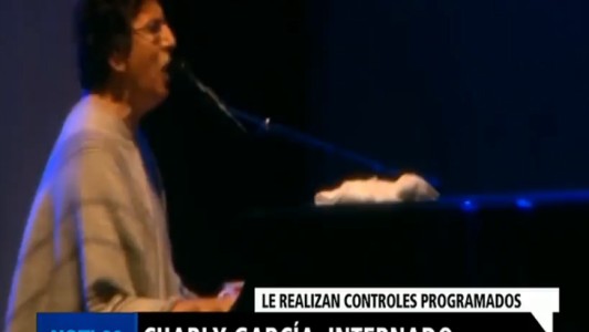 Internaron nuevamente a Charly García