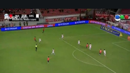 Independiente venció 2 a 1 a Argentinos Jrs